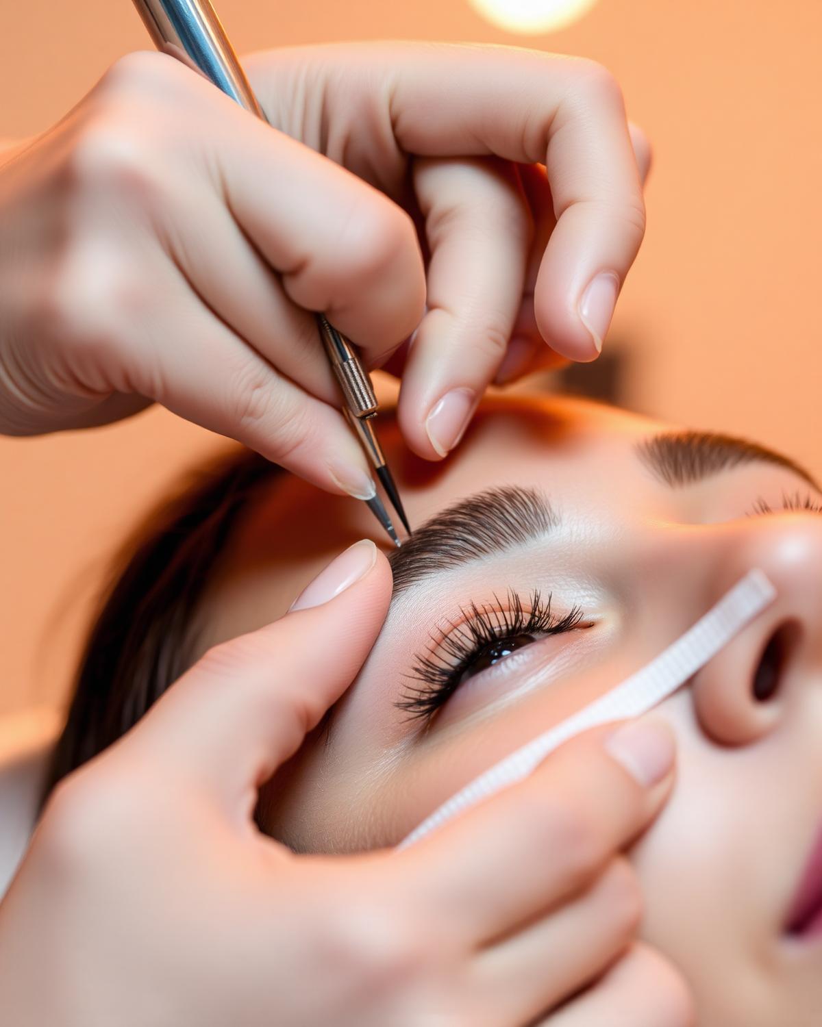 Eyebrow threading